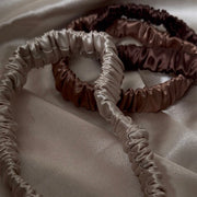 SATIN RUCHED HEADBAND